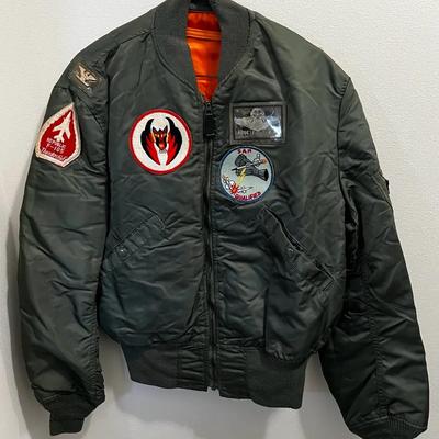 USAF 100 Missions North Vietnam Flight Jacket