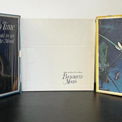 Mood Music LPs With Pleasure Programming Card