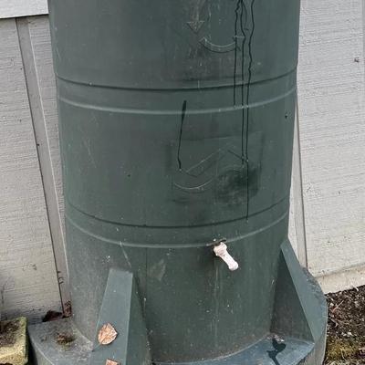 Flat Back Water Collection Tank