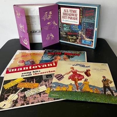 Vintage Broadway And Movie LPs 