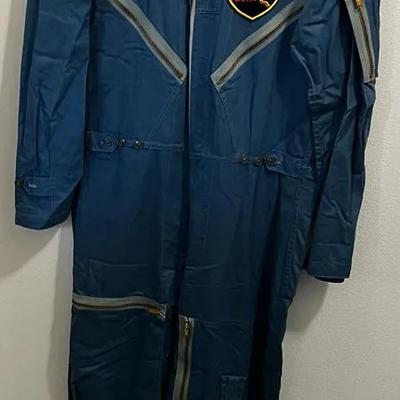 USAF 100 Missions North Vietnam Flight Suit Blue