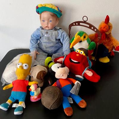 Goofy, Bart Simpson and Other Vintage Toys 