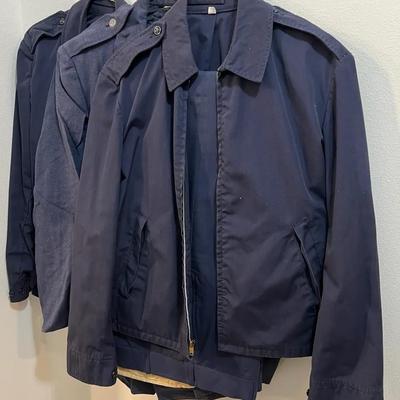 Vintage USAF Blue Uniforms 