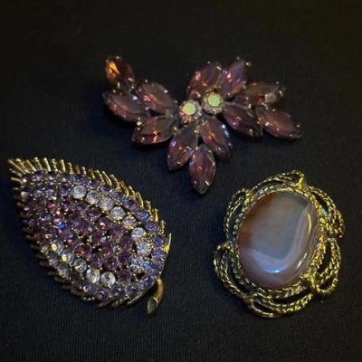 Lovely Vintage Brooches 