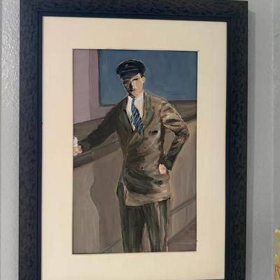 Mid Thought -- Untitled PREVIEW ONLY!  SILENT AUCTION ITEM