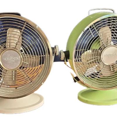 Nautica Home Retro-style Desk Fans