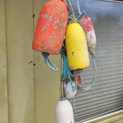 Westport, Washington Vintage Nautical Buoys