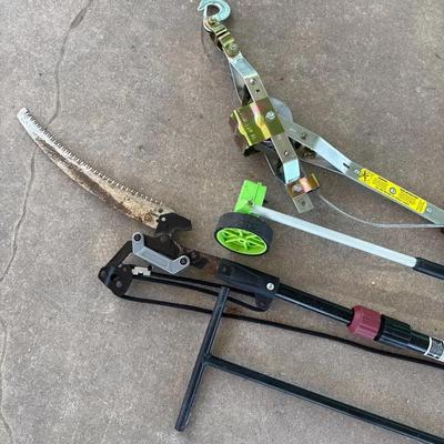 Pole Saw, Cable Winch Puller