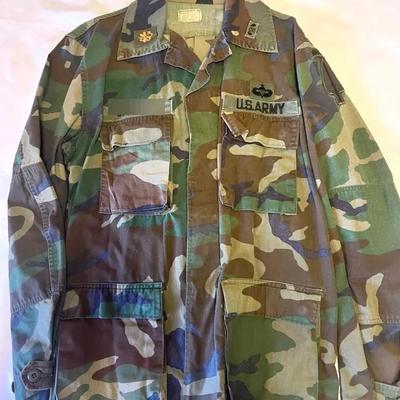 Vintage Army Uniform Top And Pants