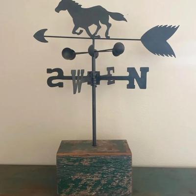 Vintage Decorative Metal Weathervane 
