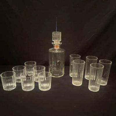 Vintage Glass Barware￼