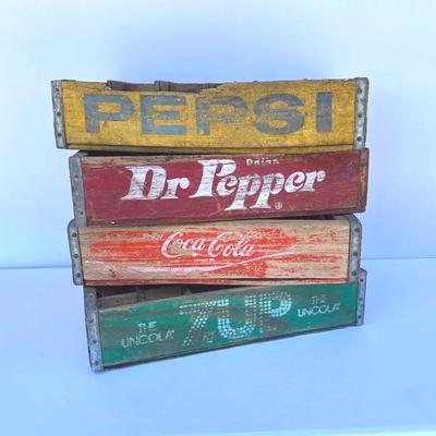 Vintage Soda Crates