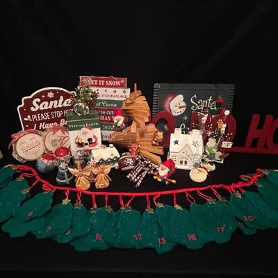 Assortment Of Christmas Decorations