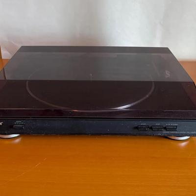 Sony vinyl record player
