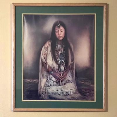 Mimi Jungbluth Native American Framed Print