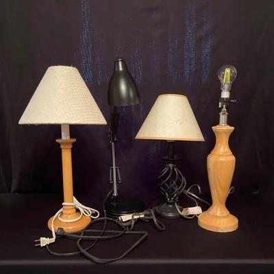 Lot Of Four Lamps