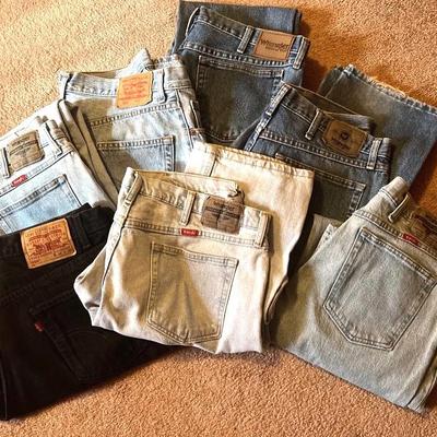 Wranglers And Levi’s Denim Jeans
