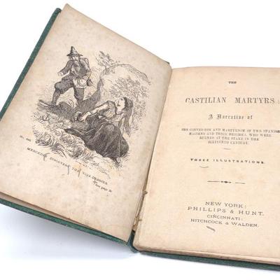 Sale Photo Thumbnail #657: 1857 The Castilian Martyrs Attributed to D.W. Book