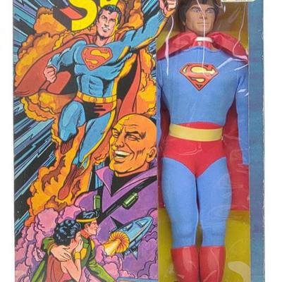 Sale Photo Thumbnail #8: 1977 Mego 12" Superman Action Figure in Box