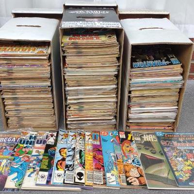 Sale Photo Thumbnail #412: 3 Short Boxes Marvel & DC Bronze Age Comic Books