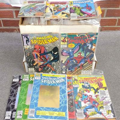 Sale Photo Thumbnail #397: (126) Spider-man Marvel Comic Books