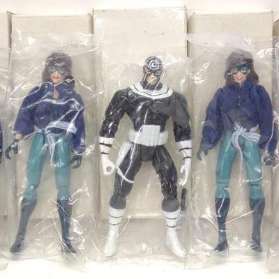 Sale Photo Thumbnail #606: (5) 1995 Marvel Toyfare Mail Away Action Figures