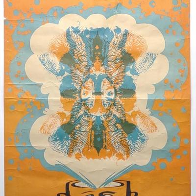 Sale Photo Thumbnail #498: 1969 Vietnam War Era Anti Drug Poster 26x18"