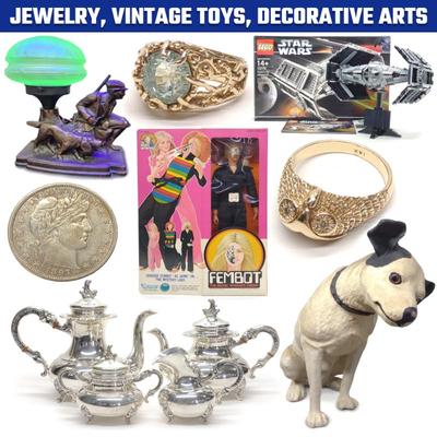 Sale Photo Thumbnail #663: BAYSIDEAUCTIONS.COM - Jewelry, Vintage Toys, Decorative Arts, Coins & Comics - Ends 2/28