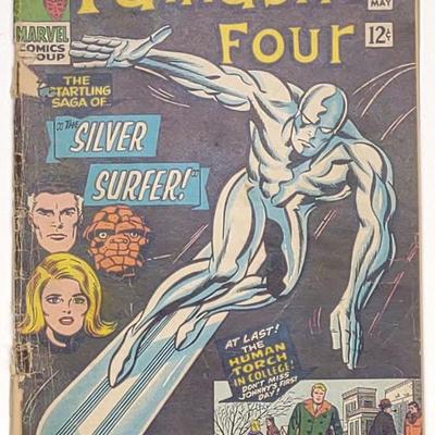 Sale Photo Thumbnail #313: Fantastic Four #50 Marvel Comic Book