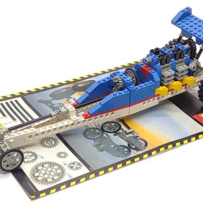 Sale Photo Thumbnail #130: 1983 Lego 8847 Technic Dragster Car (Complete)