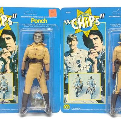 Sale Photo Thumbnail #80: 1977 Erik Estrada Signed Mego CHiPs Action Figures
