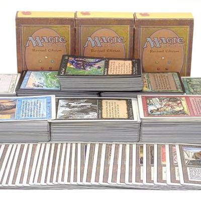 Sale Photo Thumbnail #103: Magic the Gathering 3rd Ed. Revised Trading Cards
