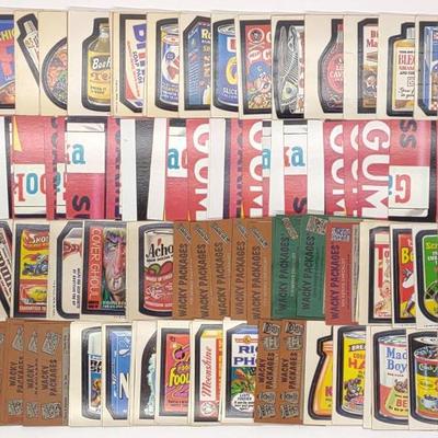 Sale Photo Thumbnail #430: (190) Wacky Packages Cards (Complete 2nd Series)