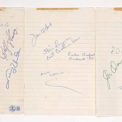 Sale Photo Thumbnail #506: Johnny Unitas All-American Sports Camp Autographs