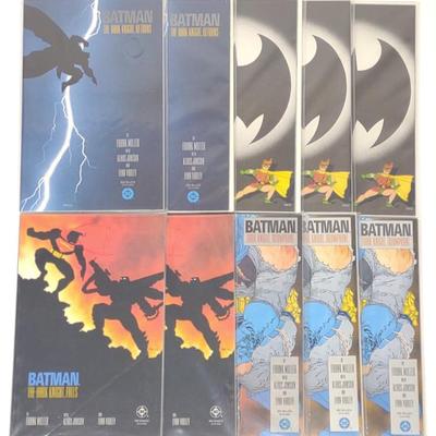 Sale Photo Thumbnail #337: (10) 1986 Batman The Dark Knight Comic Books