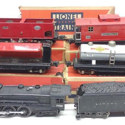 Sale Photo Thumbnail #29: Pre-War Lionel 226E Loco, Tender & 4 Car Train Set