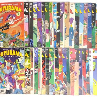 Sale Photo Thumbnail #379: (39) Bongo Comics Futurama Comic Books (pub. 2000)