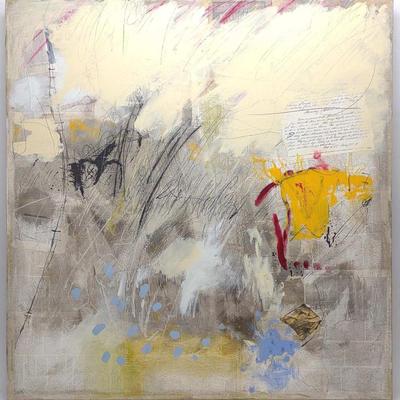 Sale Photo Thumbnail #21: Don Griffin Liliths Apartment Mixed Media Painting