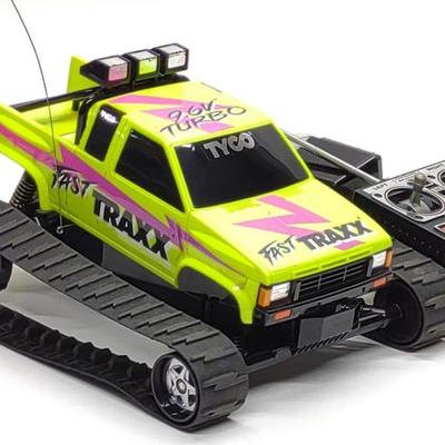 Sale Photo Thumbnail #136: Tyco R/C 9.6V Turbo Fast Traxx Toy Truck (Works)