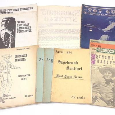 Sale Photo Thumbnail #162: (15) Vintage Western Fast Draw News Books