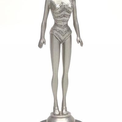 Sale Photo Thumbnail #38: 1998 Mattel Barbie Employee Award Pewter Statue