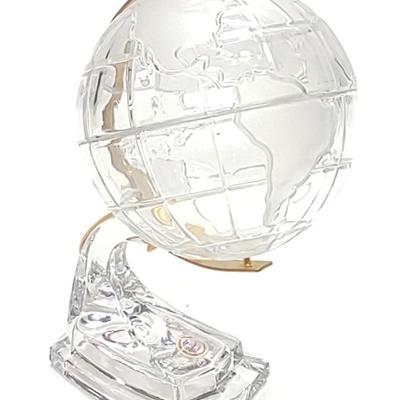 Sale Photo Thumbnail #660: German Lead Crystal World Globe