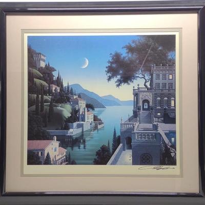 Sale Photo Thumbnail #267: Jim Buckels Signed Princes Kept The View Serigraph