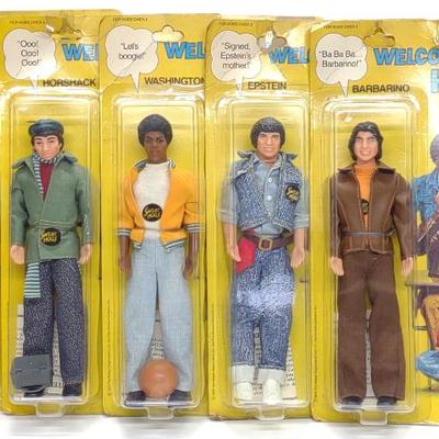 Sale Photo Thumbnail #66: 5 1976 Mattel Welcome Back, Kotter Action Figures