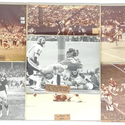 Sale Photo Thumbnail #515: 7 Nate Fine Original Redskins Football Photographs