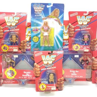 Sale Photo Thumbnail #581: (8) 1996-97 WWF Action Figure Toys (Sealed)