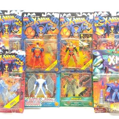 Sale Photo Thumbnail #598: (16) Toy Biz Marvel X-Men Action Figures (Sealed)