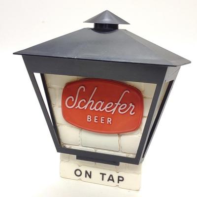 Sale Photo Thumbnail #637: Vintage Schaefer Beer Lighted Advertising Sign