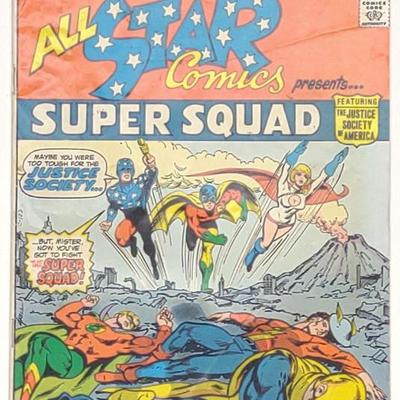Sale Photo Thumbnail #304: All Star Comics #58 DC Comic Book (1st Power Girl)
