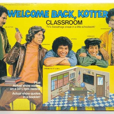 Sale Photo Thumbnail #69: 1976 Mattel Welcome Back, Kotter Playset & Box